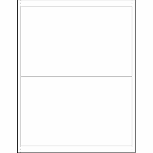 Officespace 5 x 8 in. Vinyl Envelope Insert Cards, 100PK OF2823532